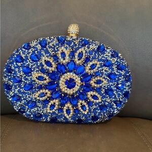Ramla Rhinestone Clutch Bag NEW